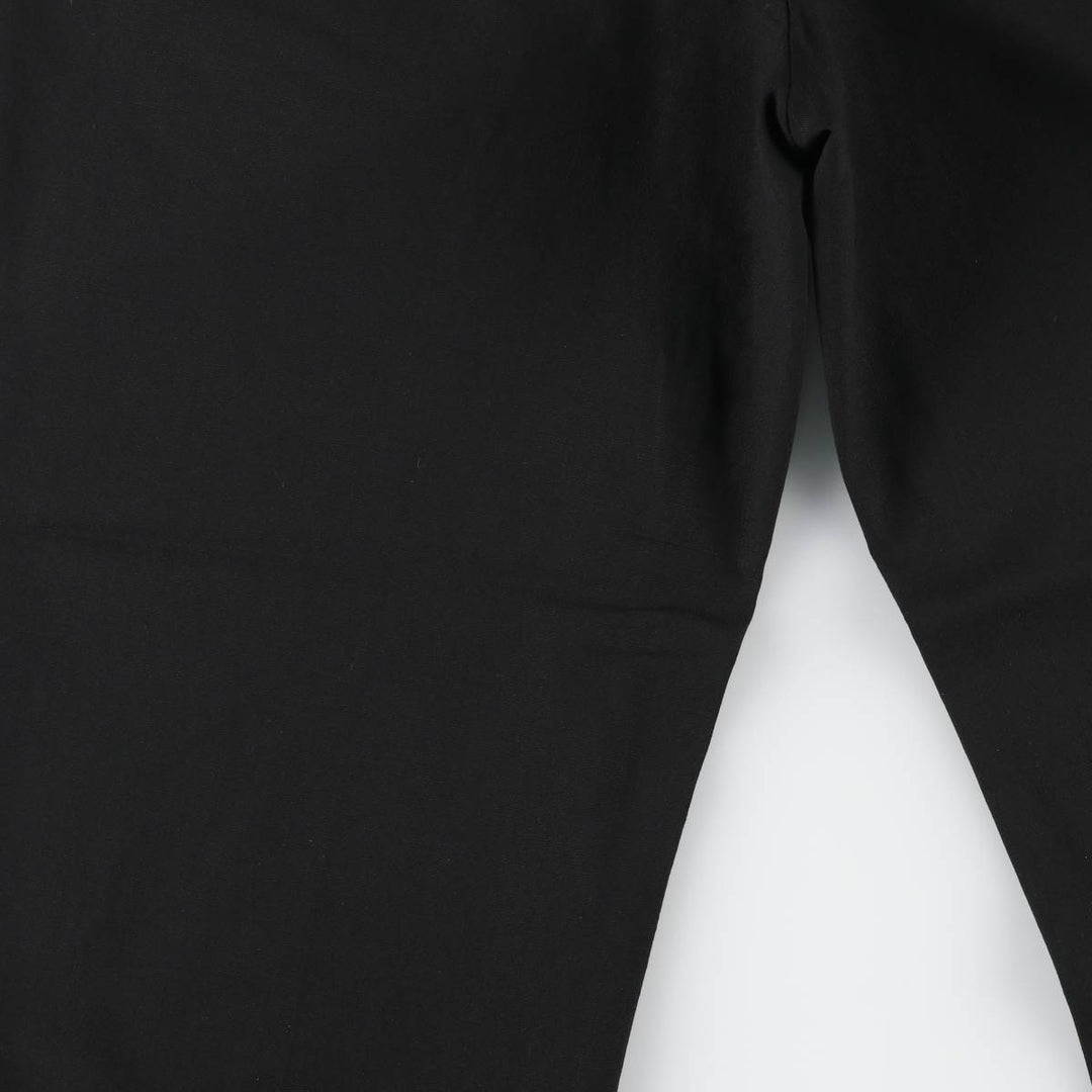 Valentino VALENTINO two-pleat slacks, men's size W33 unclear black type Vintage Second Hand