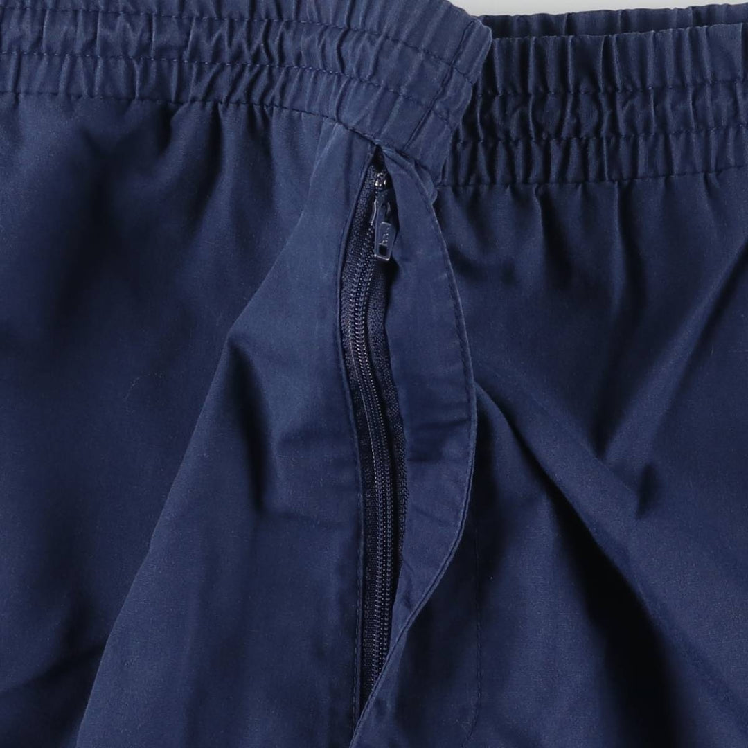 80s-90'S Christian Dior MONSIEUR Warm-Up Pants, Nylon, Crinkle-Shake Pants, Men's, Size L cotton navy blue type Vintage Second Hand