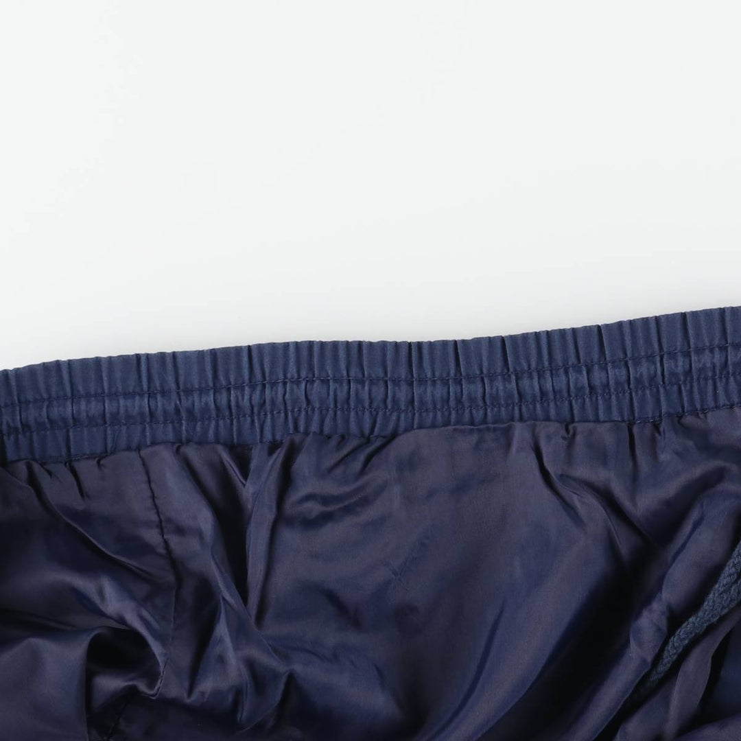 80s-90'S Christian Dior MONSIEUR Warm-Up Pants, Nylon, Crinkle-Shake Pants, Men's, Size L cotton navy blue type Vintage Second Hand