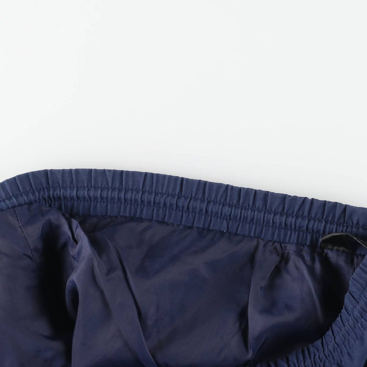 80s-90'S Christian Dior MONSIEUR Warm-Up Pants, Nylon, Crinkle-Shake Pants, Men's, Size L cotton navy blue type Vintage Second Hand
