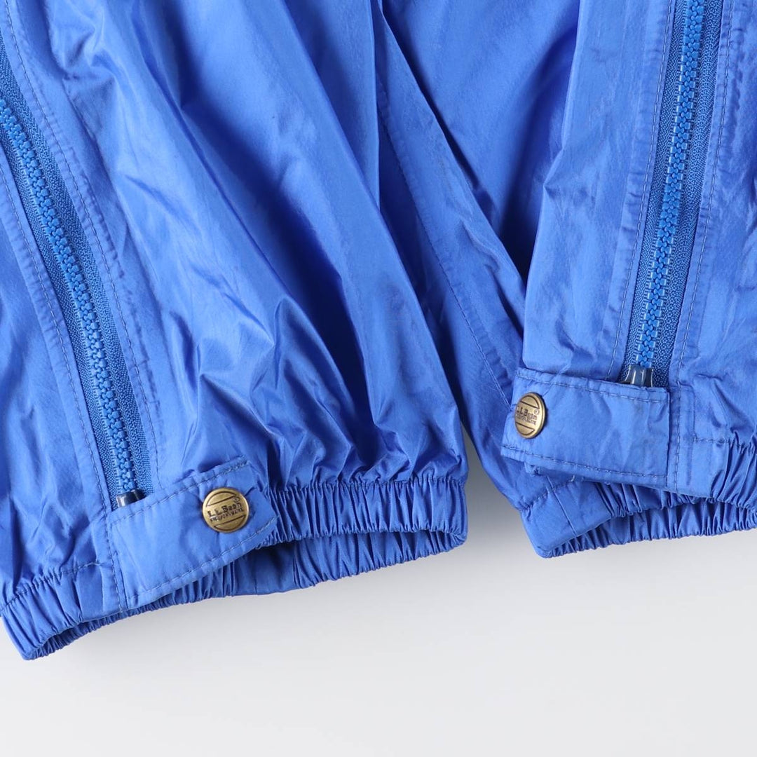90'S L.L.Bean STOWAWAY RAINWEAR Gore-Tex Packable Nylon Pants (Men's Size M) unclear blue type Vintage Second Hand