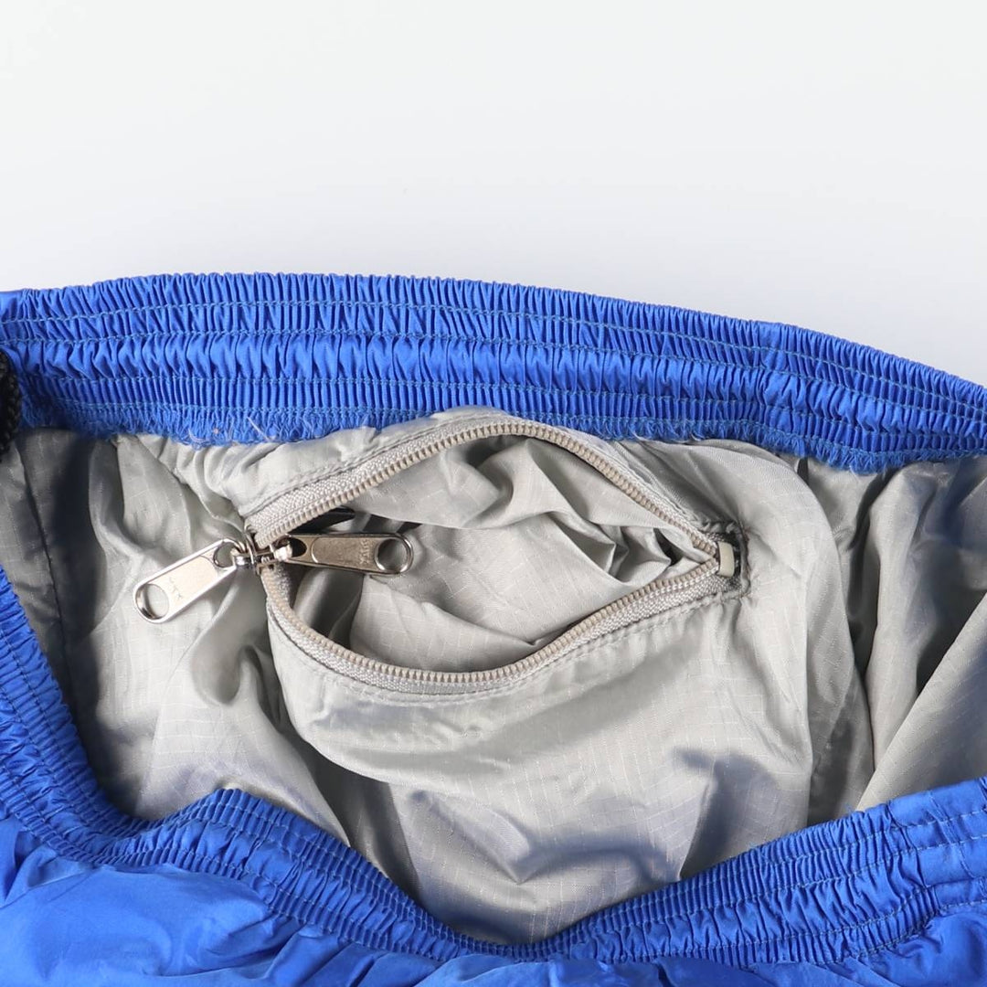 90'S L.L.Bean STOWAWAY RAINWEAR Gore-Tex Packable Nylon Pants (Men's Size M) unclear blue type Vintage Second Hand