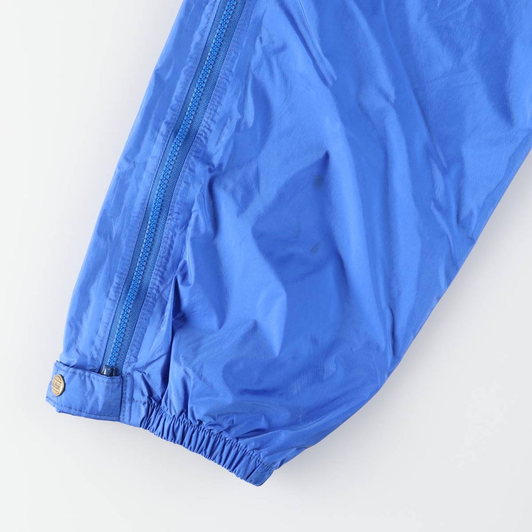 90'S L.L.Bean STOWAWAY RAINWEAR Gore-Tex Packable Nylon Pants (Men's Size M) unclear blue type Vintage Second Hand