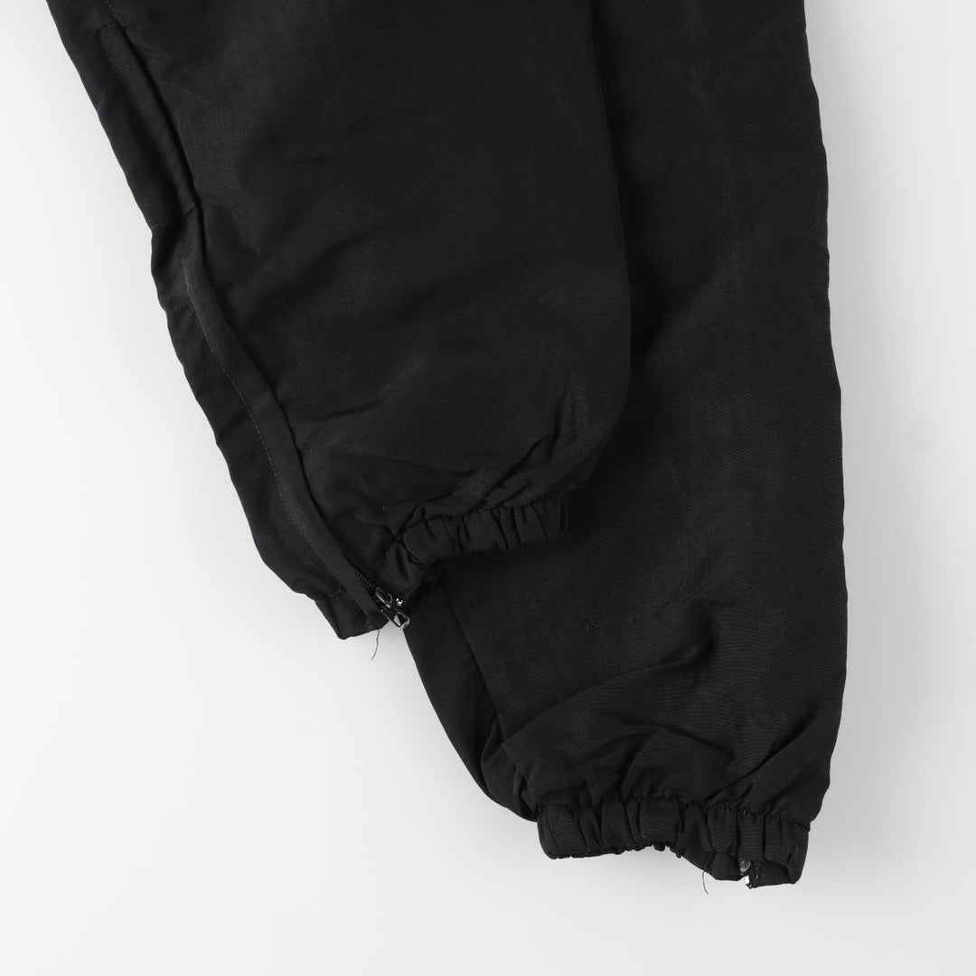 2000'S US Military PFU Training Pants, Nylon, Shaka Shaka Pants, Made in USA, Size M Nylon black type Vintage Second Hand