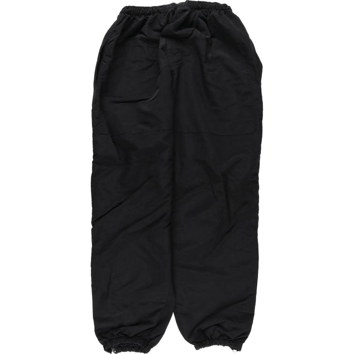 1990'S US Military PFU Training Pants, Nylon, Shaka Shaka Pants, Made in USA, Size L Nylon black type Vintage Second Hand