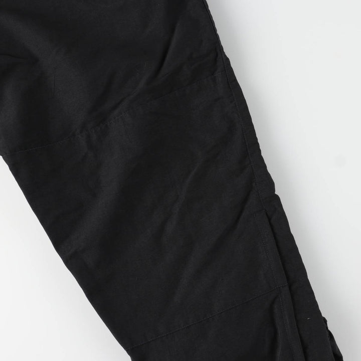 1990'S US Military PFU Training Pants, Nylon, Shaka Shaka Pants, Made in USA, Size L Nylon black type Vintage Second Hand