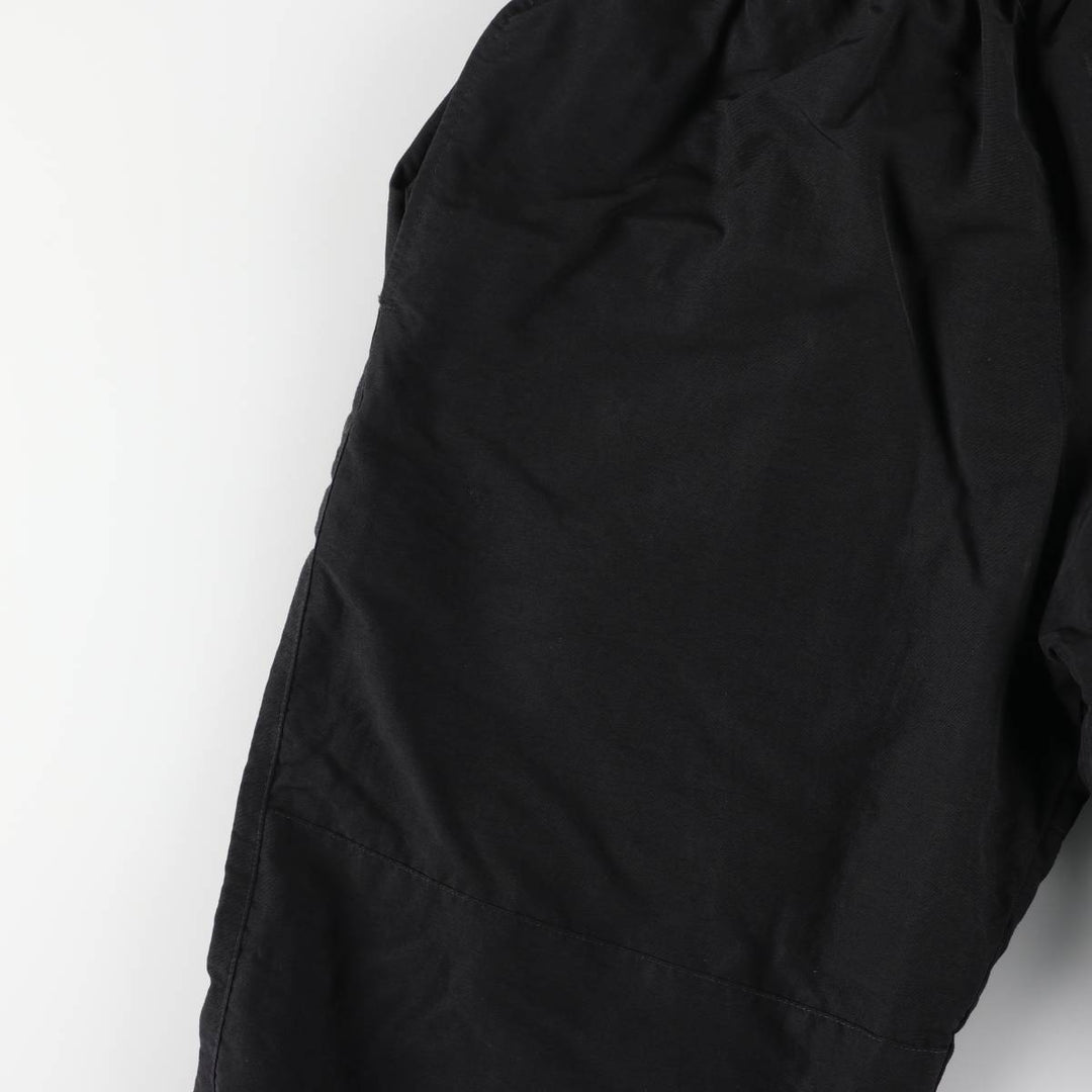 1990'S US Military PFU Training Pants, Nylon, Shaka Shaka Pants, Made in USA, Size L Nylon black type Vintage Second Hand