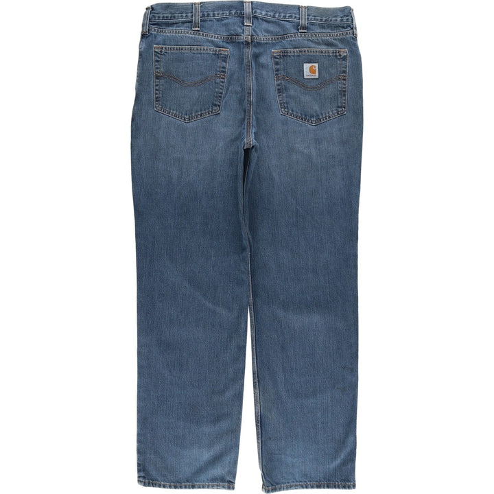 Carhartt Relaxed Fit Straight Denim Pants for Men, W37 cotton blue type Vintage Second Hand