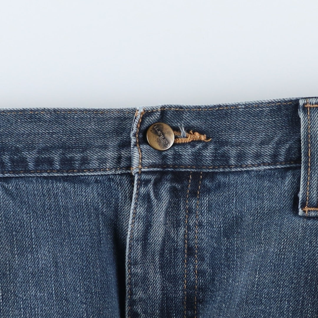 Carhartt Relaxed Fit Straight Denim Pants for Men, W37 cotton blue type Vintage Second Hand