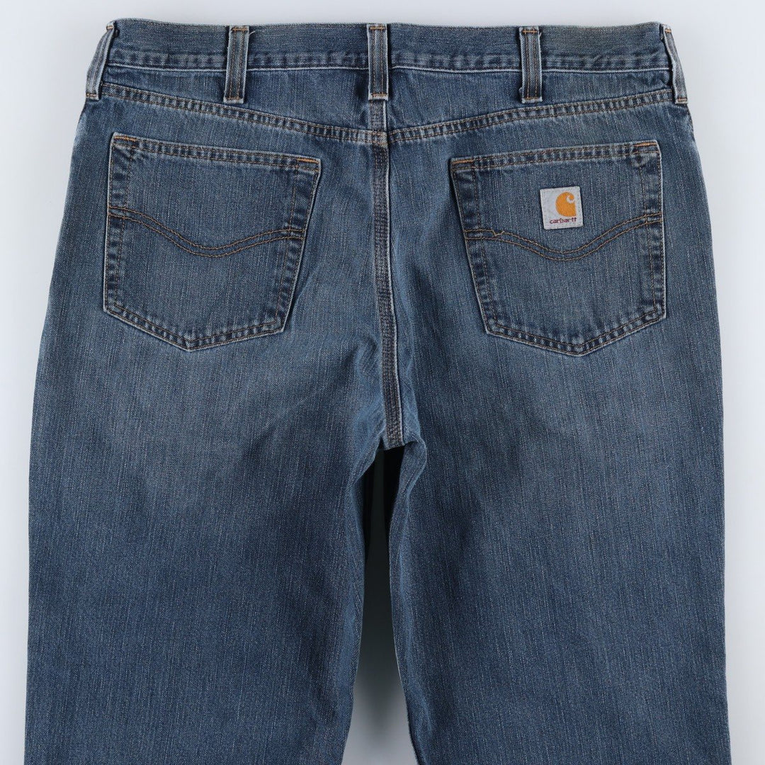 Carhartt Relaxed Fit Straight Denim Pants for Men, W37 cotton blue type Vintage Second Hand