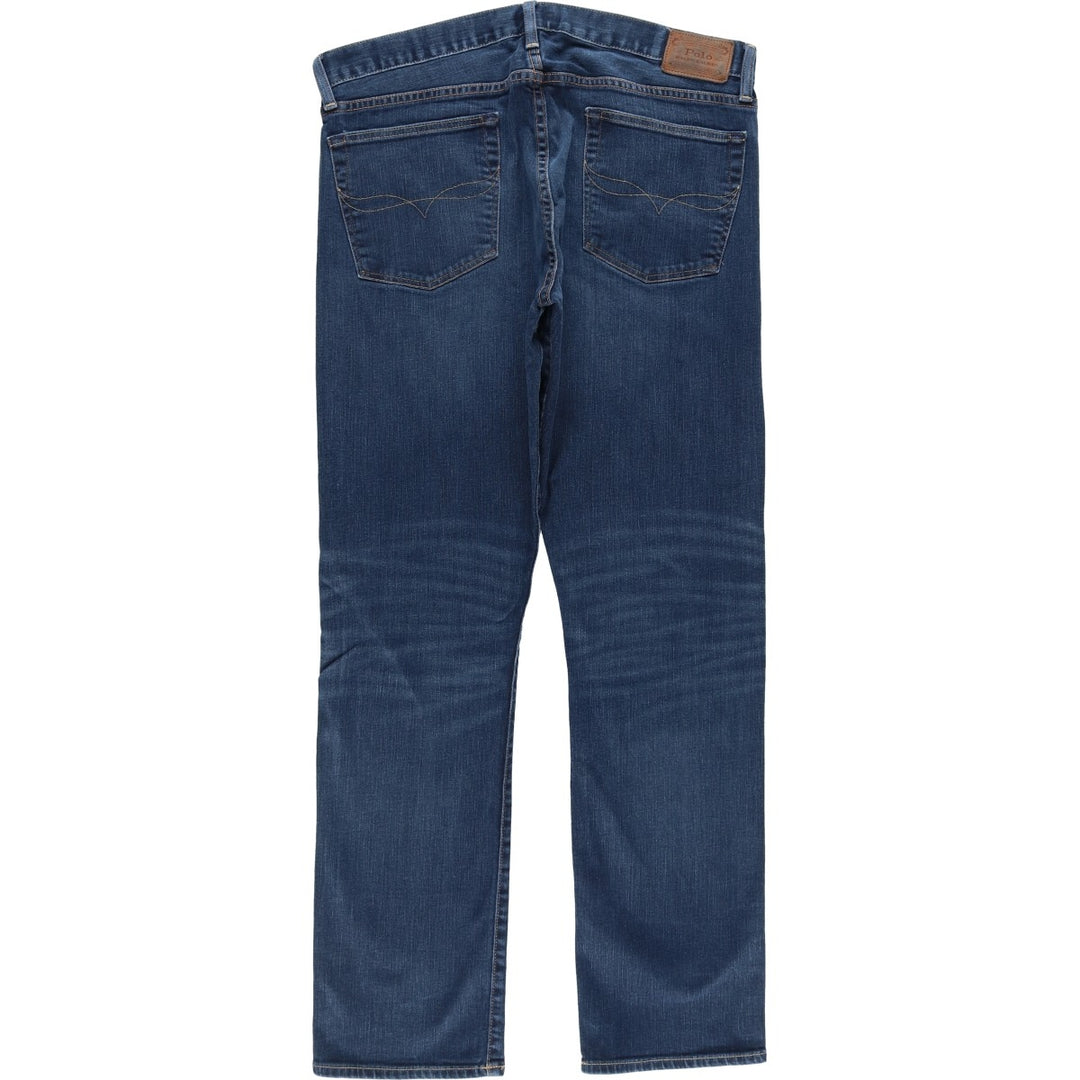 Ralph Lauren Polo RALPH LAUREN Men's Straight Denim Pants, Size W36 cotton blue type Vintage Second Hand