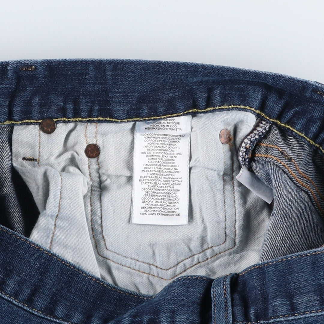 Ralph Lauren Polo RALPH LAUREN Men's Straight Denim Pants, Size W36 cotton blue type Vintage Second Hand