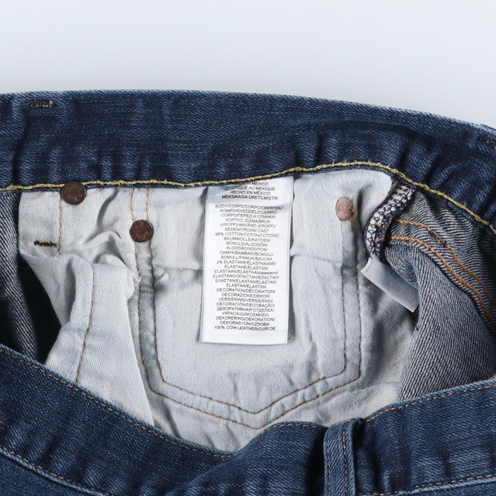 Ralph Lauren Polo RALPH LAUREN Men's Straight Denim Pants, Size W36 cotton blue type Vintage Second Hand