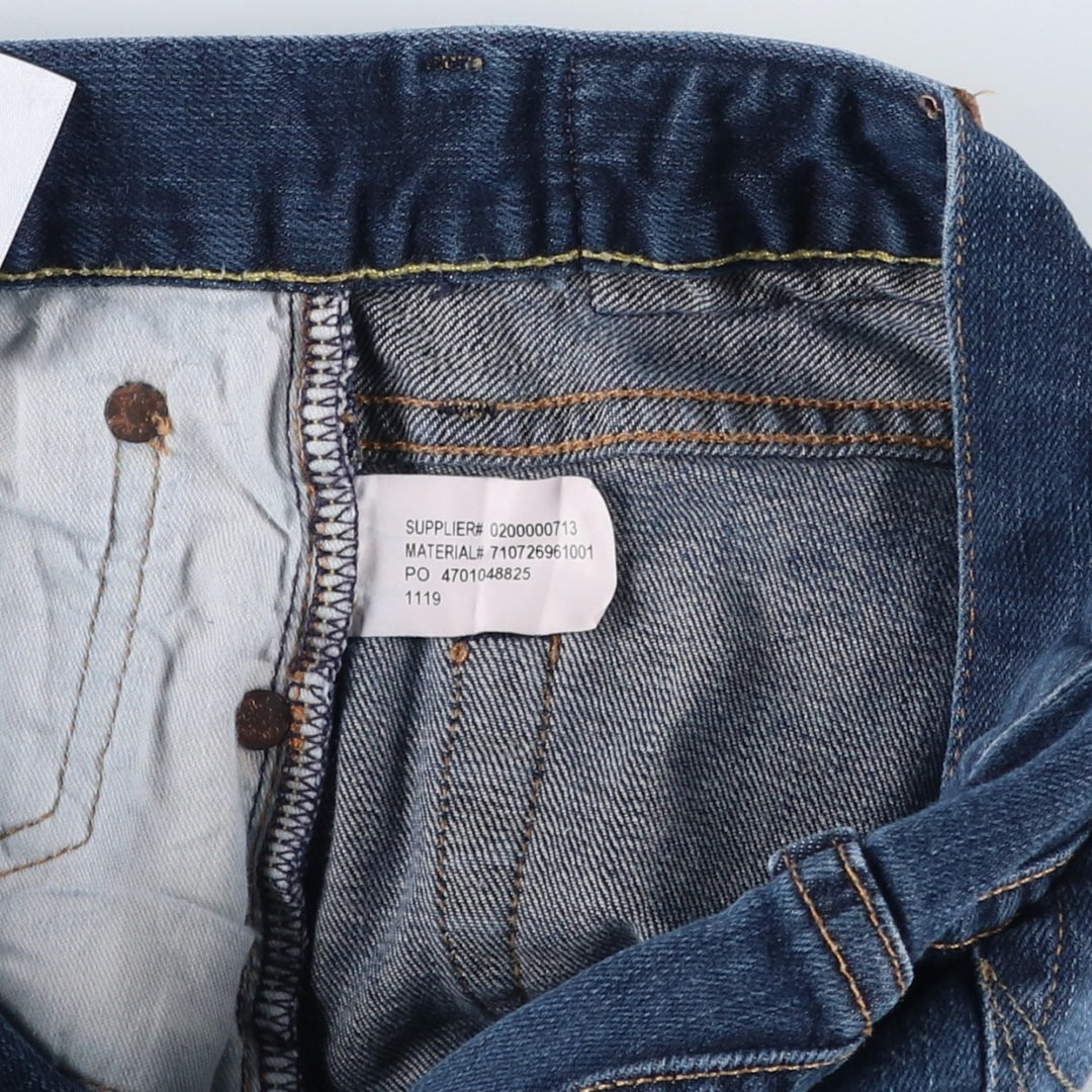 Ralph Lauren Polo RALPH LAUREN Men's Straight Denim Pants, Size W36 cotton blue type Vintage Second Hand