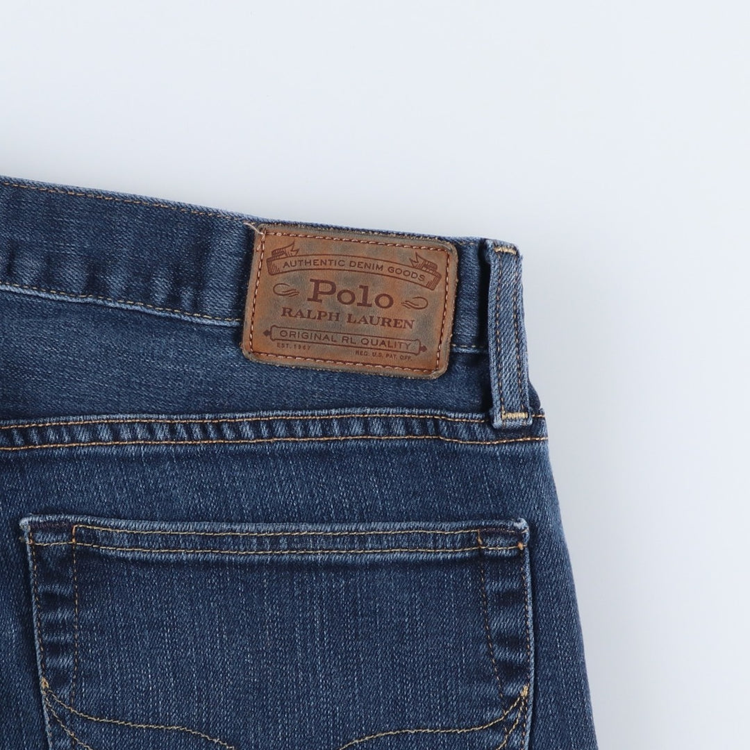 Ralph Lauren Polo RALPH LAUREN Men's Straight Denim Pants, Size W36 cotton blue type Vintage Second Hand