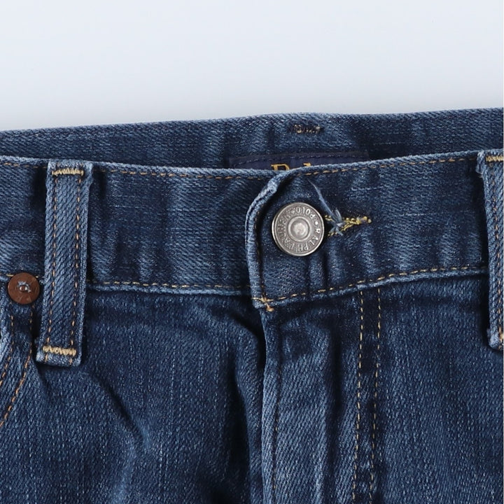 Ralph Lauren Polo RALPH LAUREN Men's Straight Denim Pants, Size W36 cotton blue type Vintage Second Hand