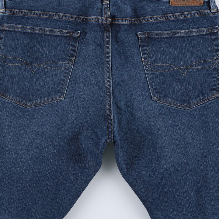 Ralph Lauren Polo RALPH LAUREN Men's Straight Denim Pants, Size W36 cotton blue type Vintage Second Hand