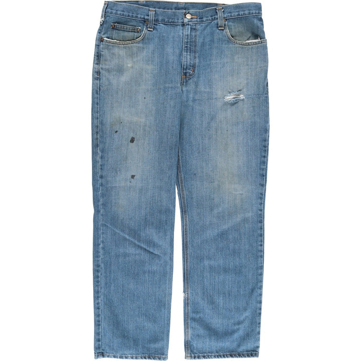 Carhartt Relaxed Fit Tapered Denim Pants for Men, W37 cotton blue type Vintage Second Hand