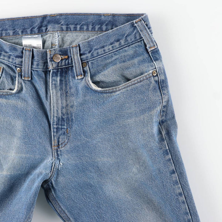 Carhartt Tapered Denim Pants for Men, W34 equivalent cotton blue type Vintage Second Hand