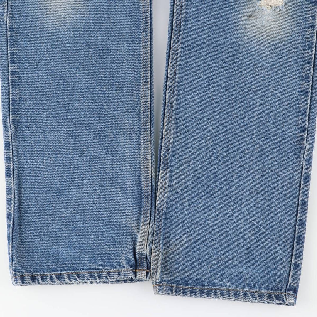 Carhartt Tapered Denim Pants for Men, W34 equivalent cotton blue type Vintage Second Hand
