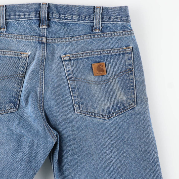 Carhartt Tapered Denim Pants for Men, W34 equivalent cotton blue type Vintage Second Hand
