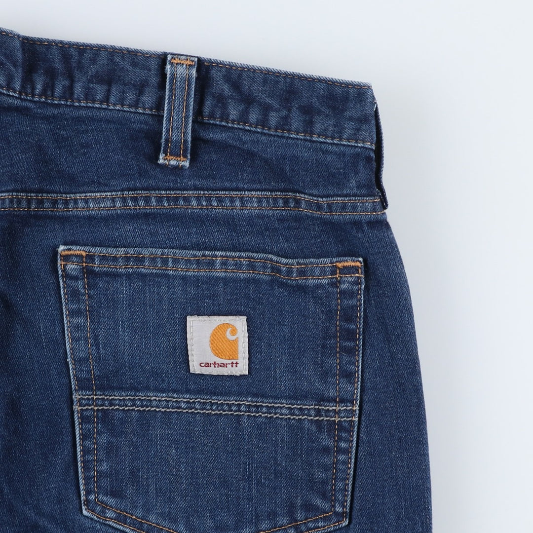 Carhartt Tapered Denim Pants for Men, W37 cotton blue type Vintage Second Hand