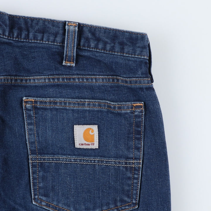 Carhartt Tapered Denim Pants for Men, W37 cotton blue type Vintage Second Hand
