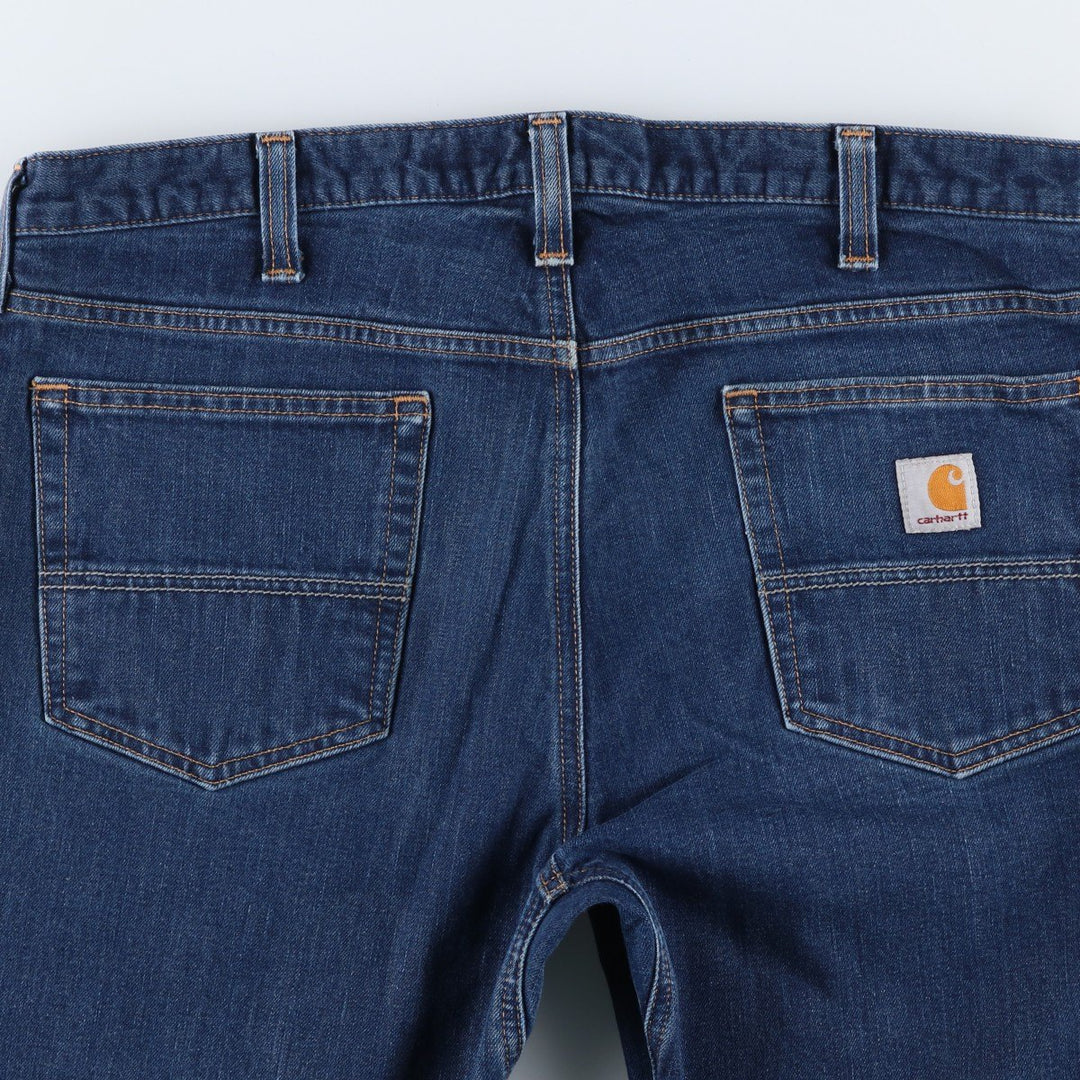 Carhartt Tapered Denim Pants for Men, W37 cotton blue type Vintage Second Hand