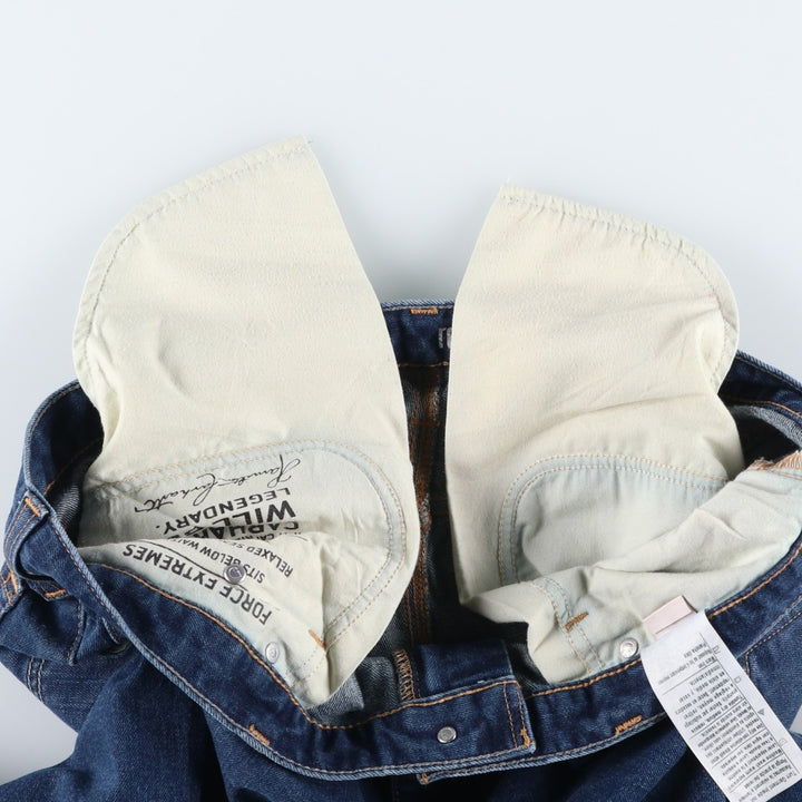 Carhartt Tapered Denim Pants for Men, W37 cotton blue type Vintage Second Hand