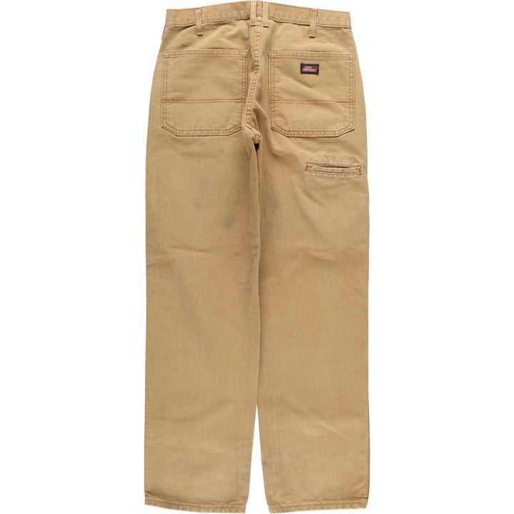 Dickies Duck Work Pants, Men's, Size W33 cotton beige type brown Vintage Second Hand