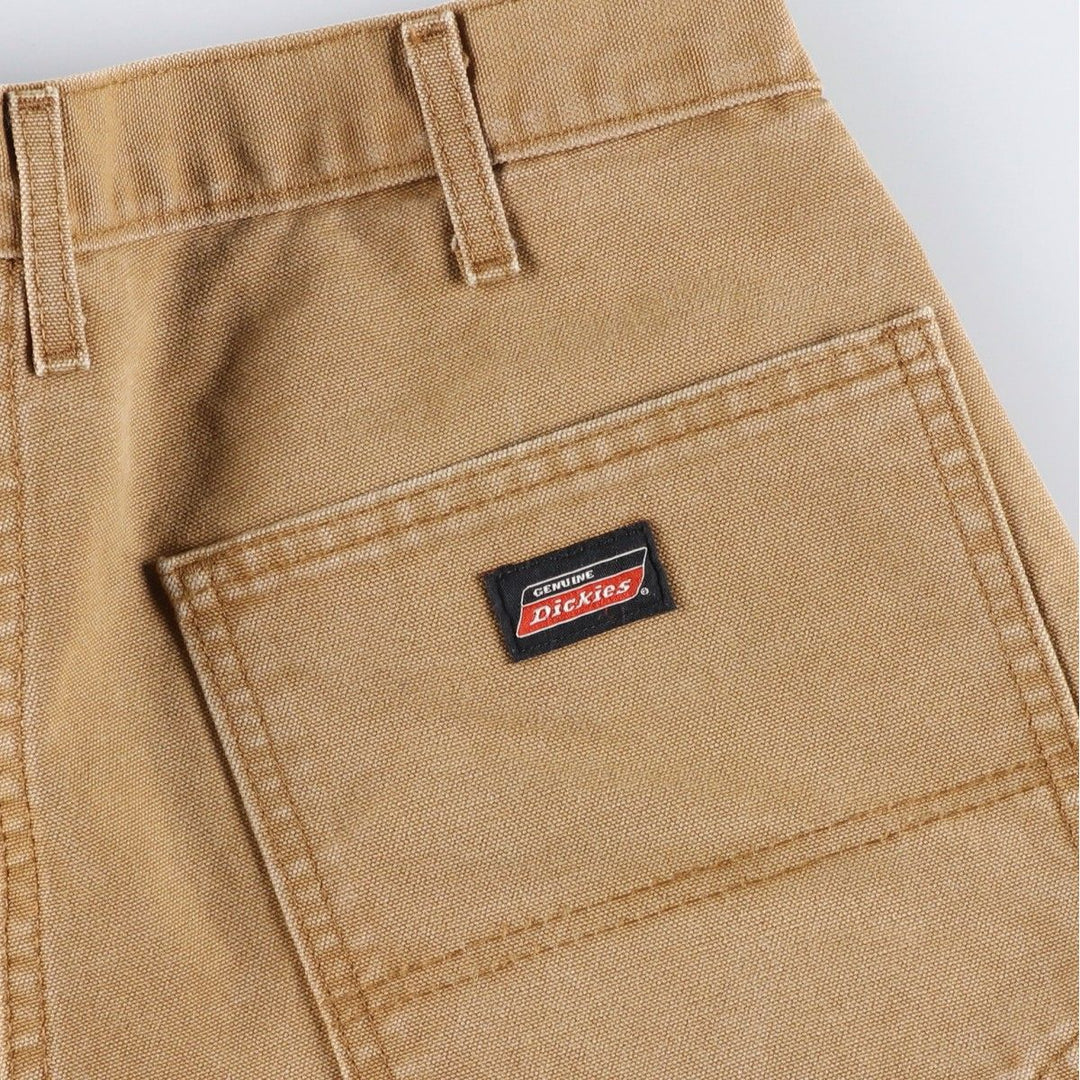 Dickies Duck Work Pants, Men's, Size W33 cotton beige type brown Vintage Second Hand