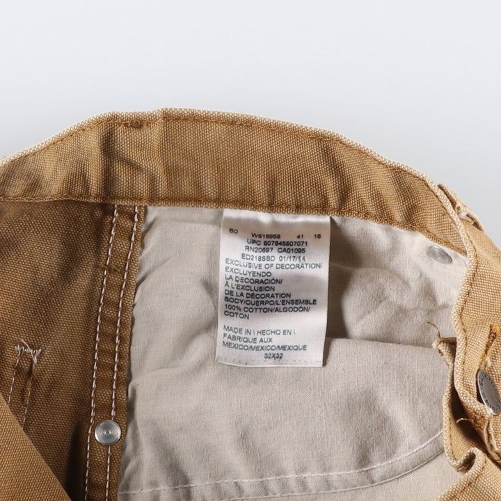 Dickies Duck Work Pants, Men's, Size W33 cotton beige type brown Vintage Second Hand