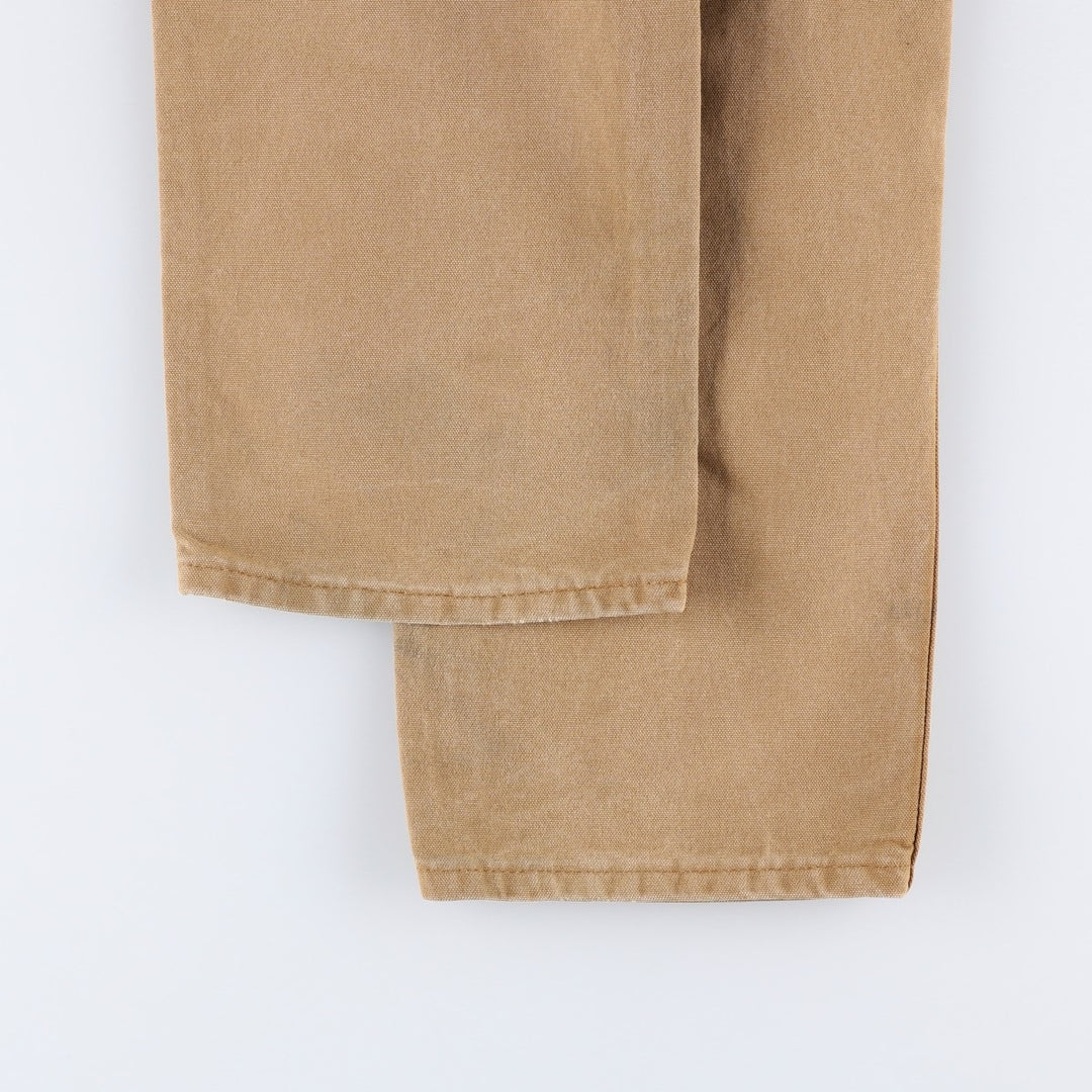 Dickies Duck Work Pants, Men's, Size W33 cotton beige type brown Vintage Second Hand