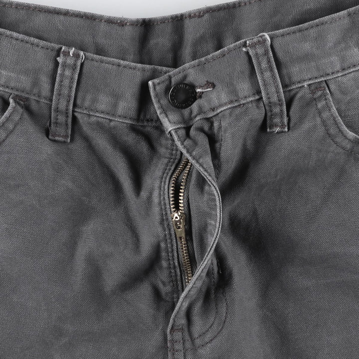 Dickies Duck Painter Pants Men's W33 equivalent cotton gray type Vintage Second Hand