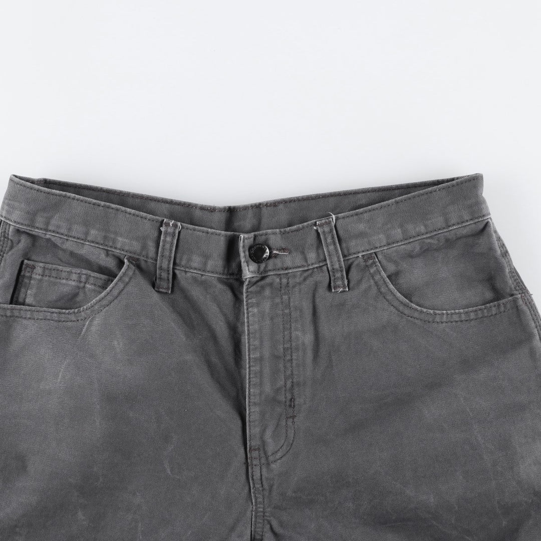 Dickies Duck Painter Pants Men's W33 equivalent cotton gray type Vintage Second Hand