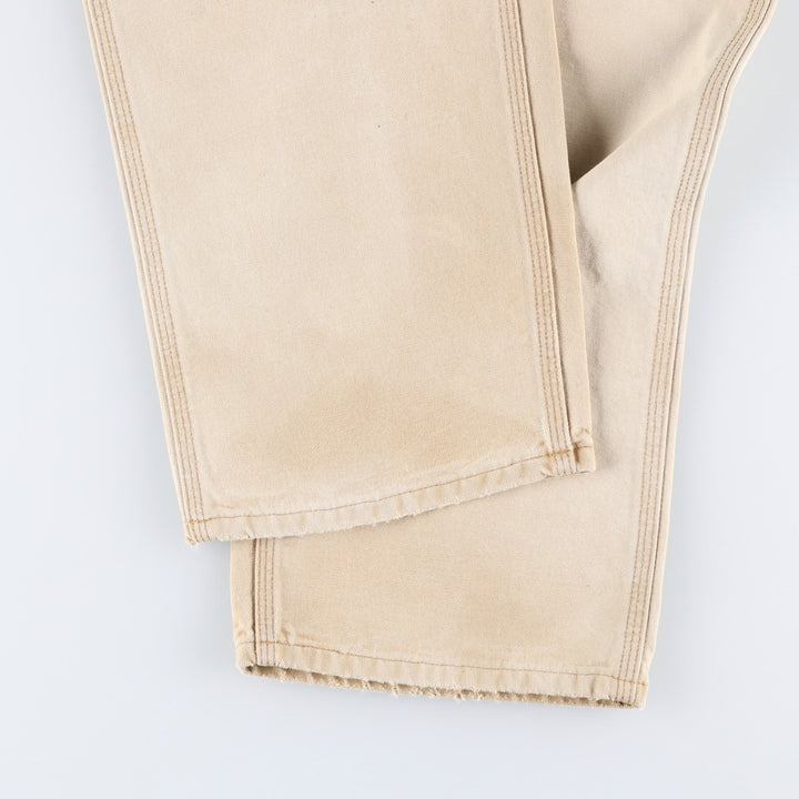 Carhartt Original Dungaree Fit Duck Painter Pants, Men's, W32 equivalent cotton Beige type Vintage Second Hand