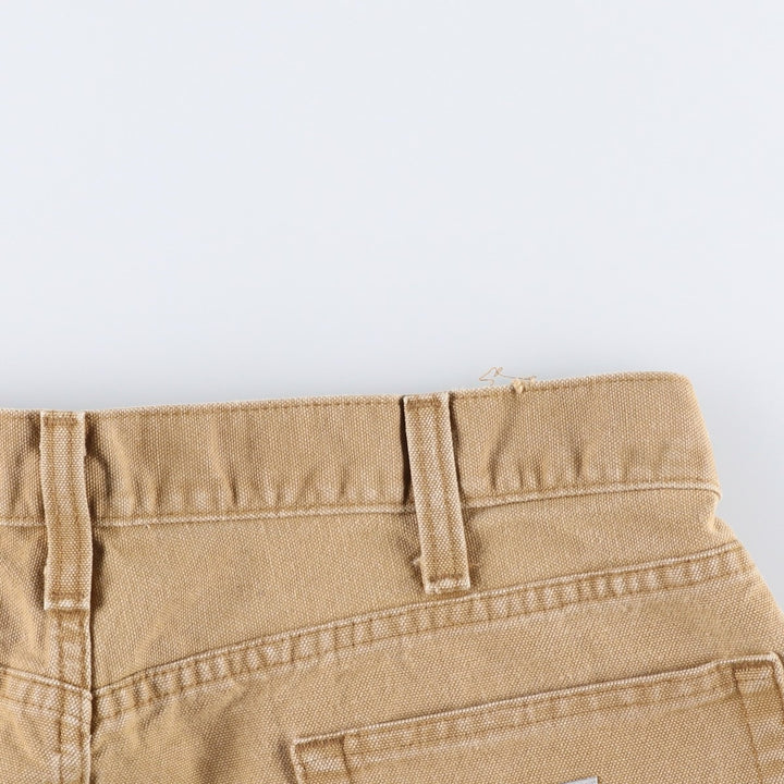 Carhartt Relaxed Fit Duck Work Pants, Men's, W37 equivalent cotton beige type brown Vintage Second Hand