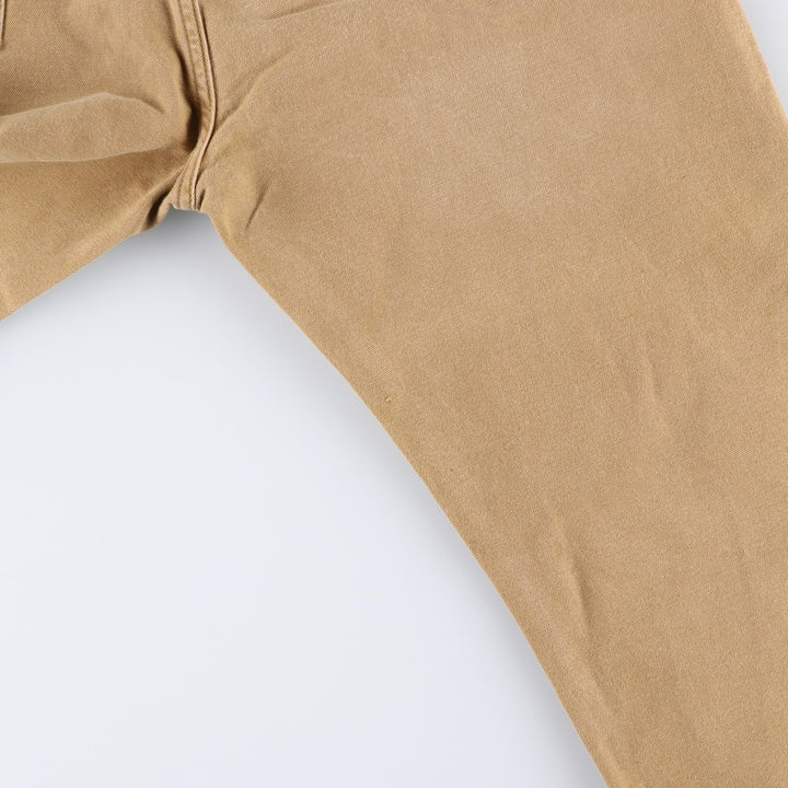 Carhartt Relaxed Fit Duck Work Pants, Men's, W37 equivalent cotton beige type brown Vintage Second Hand
