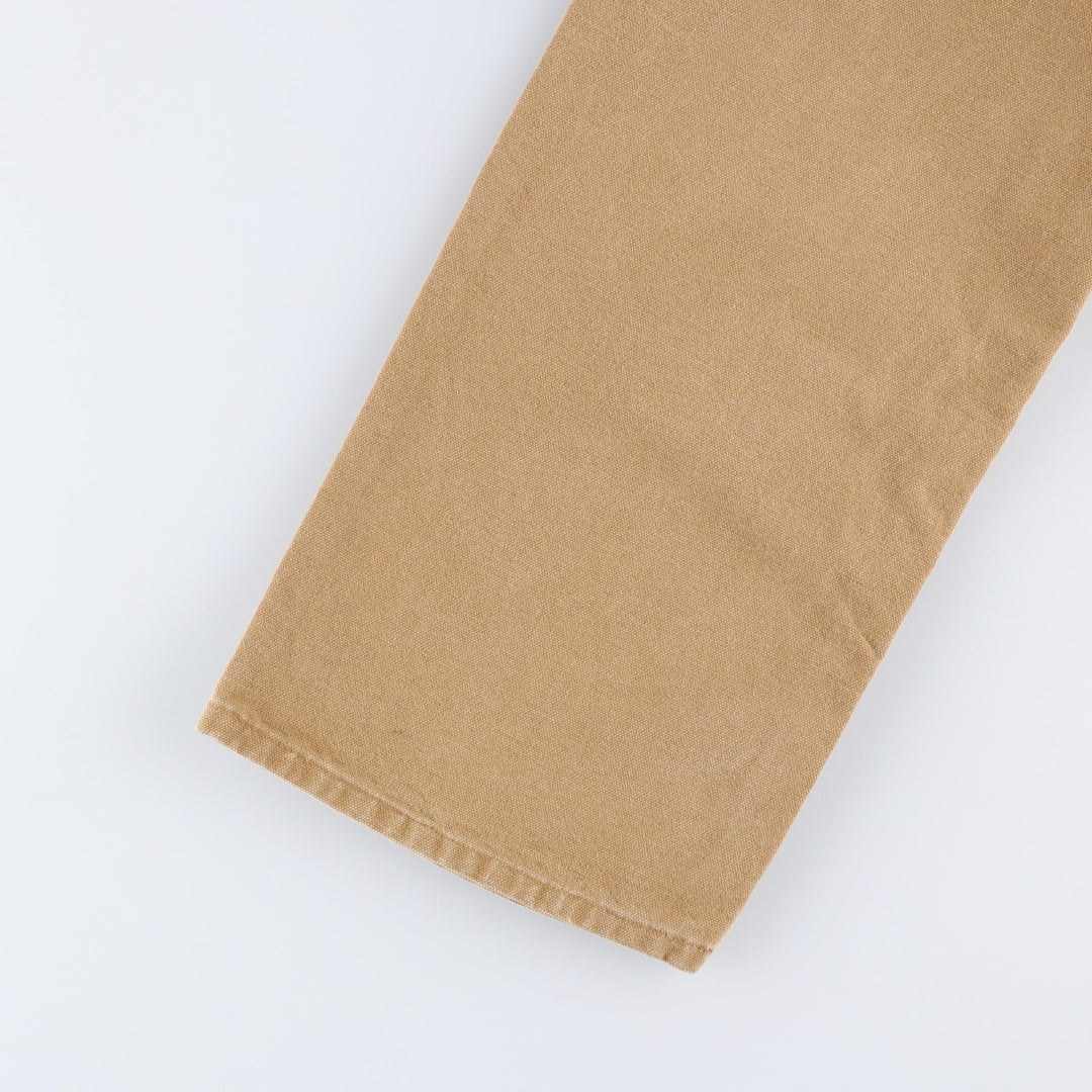 Carhartt Relaxed Fit Duck Work Pants, Men's, W37 equivalent cotton beige type brown Vintage Second Hand