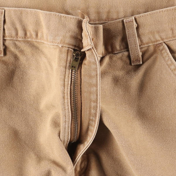 Carhartt Original Dungaree Fit Duck Painter Pants, Men's, W36 equivalent cotton brown type Vintage Second Hand