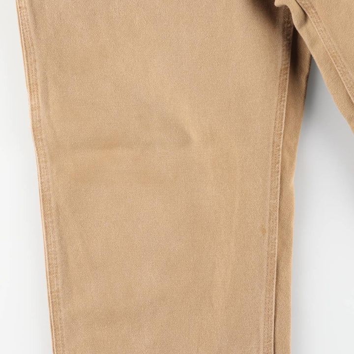 Carhartt Original Dungaree Fit Duck Painter Pants, Men's, W36 equivalent cotton brown type Vintage Second Hand