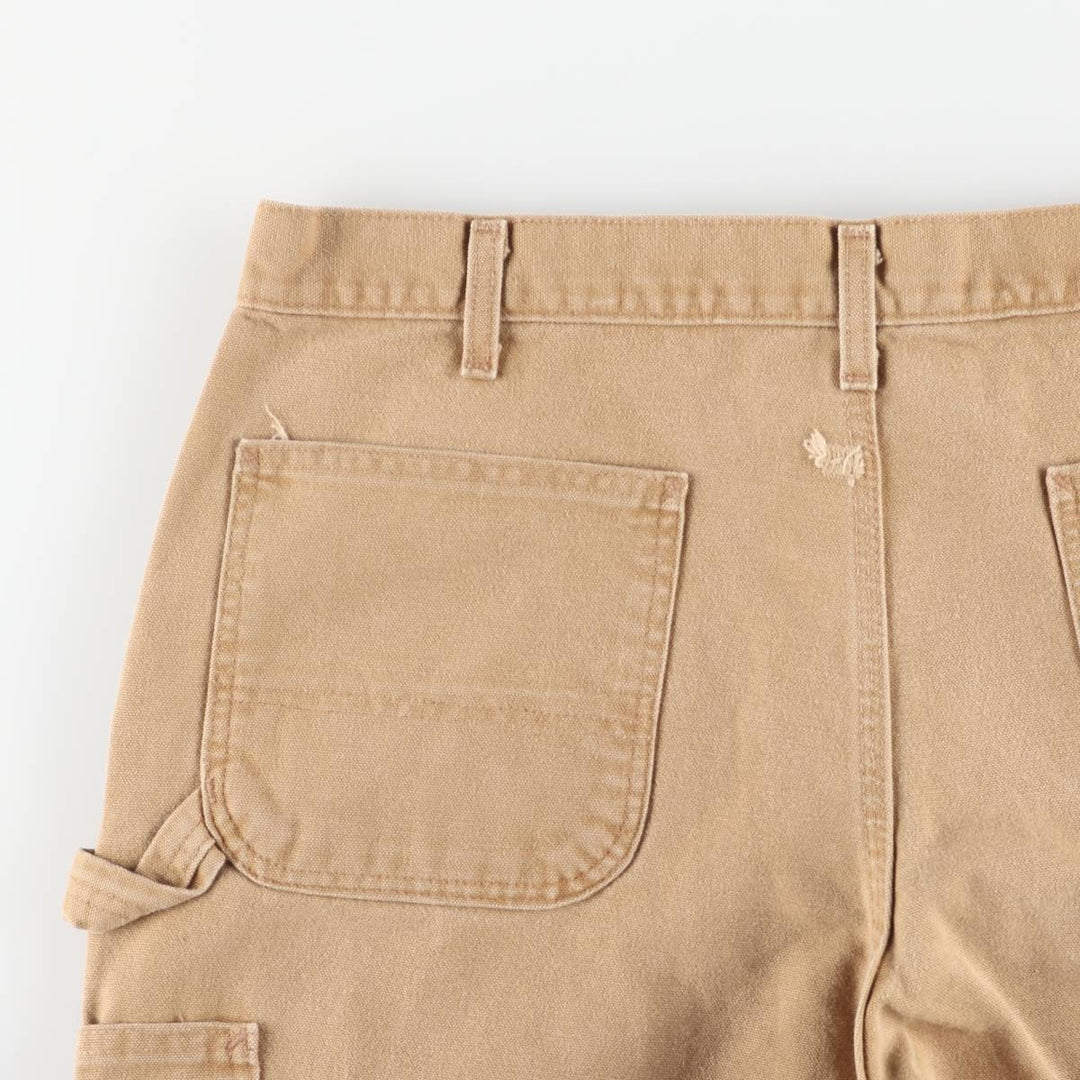Carhartt Original Dungaree Fit Duck Painter Pants, Men's, W36 equivalent cotton brown type Vintage Second Hand