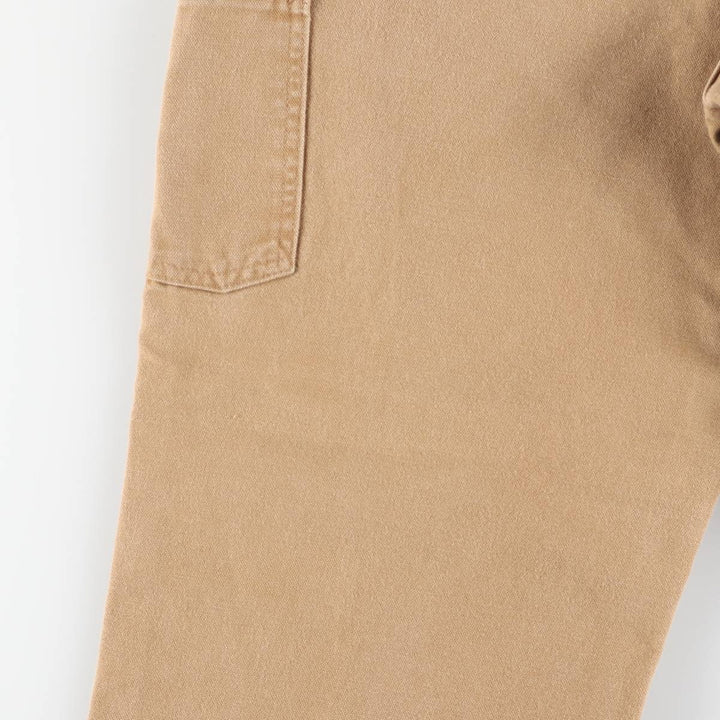 Carhartt Original Dungaree Fit Duck Painter Pants, Men's, W36 equivalent cotton brown type Vintage Second Hand
