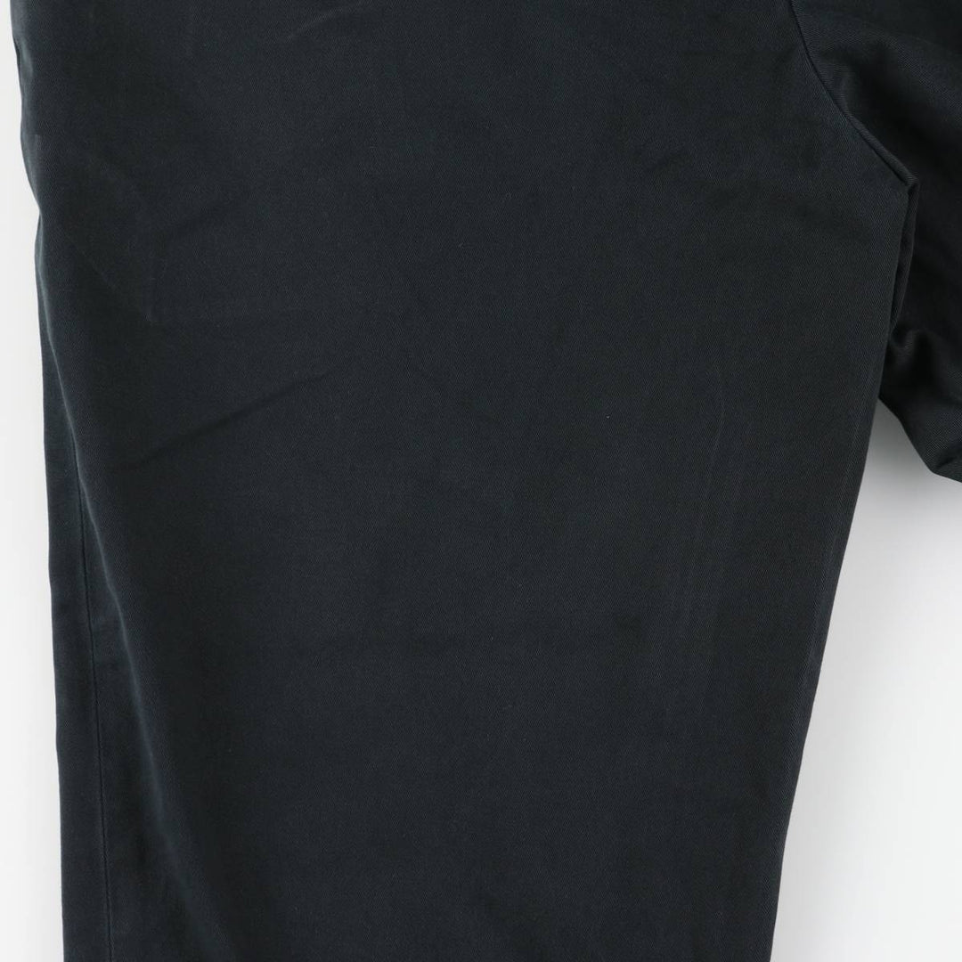 Ralph Lauren POLO RALPH LAUREN ANDREW PANT Two-pleat chino pants Men's size W36 cotton black type Vintage Second Hand