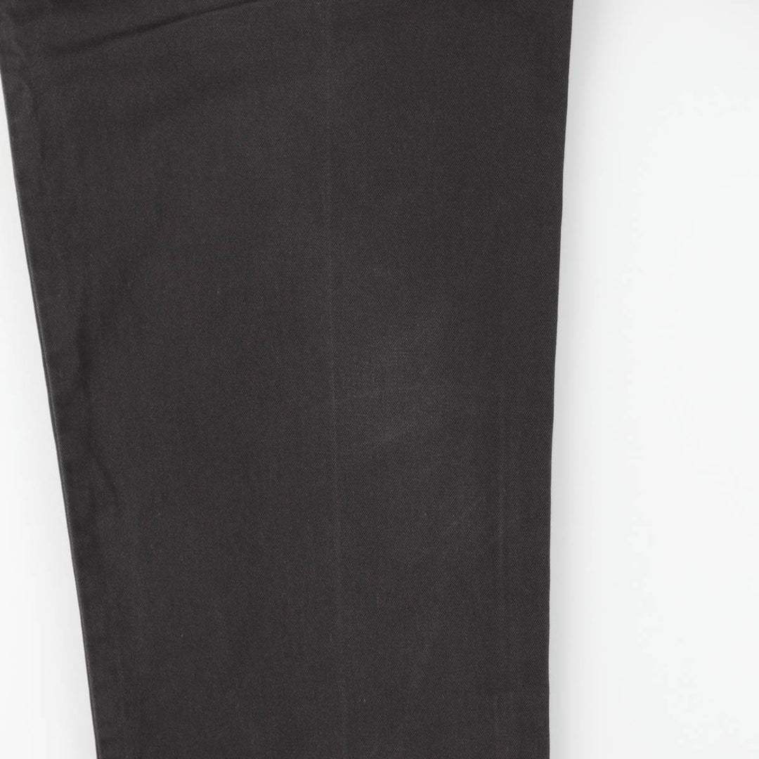 Ralph Lauren POLO by Ralph Lauren ANDREW PANT Two-pleat chino pants for men, equivalent to W31 cotton black type Vintage Second Hand