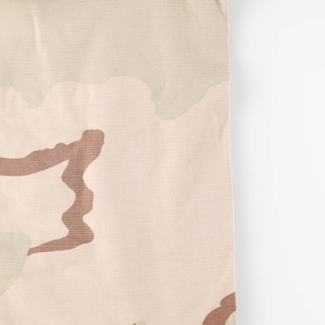 Authentic 2000'S US military camouflage Pattern 3C desert camo ripstop military cargo pants, made in the USA, medium-regular, men's size W34. cotton Beige type Vintage Second Hand