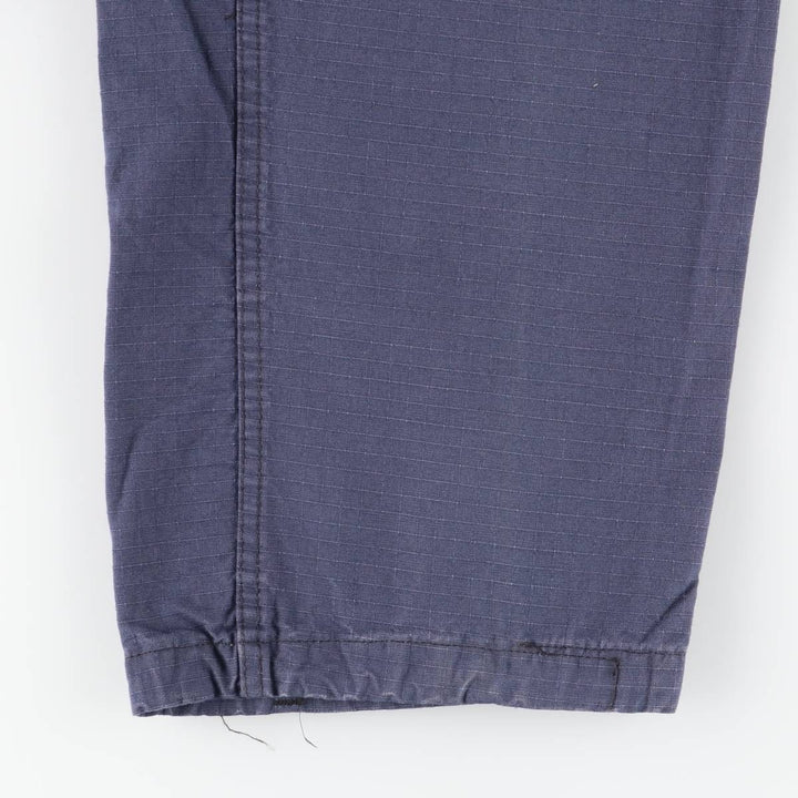 Civilian Ripstop Military Cargo Pants, Made in USA, Medium Regular, Men's Size W32 cotton navy blue type Vintage Second Hand