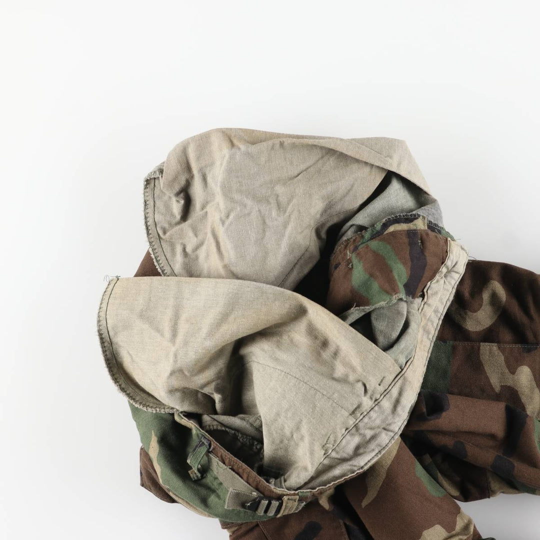 Authentic 1980'S US Military Camouflage Woodland Camo Cargo Pants, Combat Pants, Made in USA, Medium-Long, Men's, Size W33 cotton Khaki type sage green Vintage Second Hand