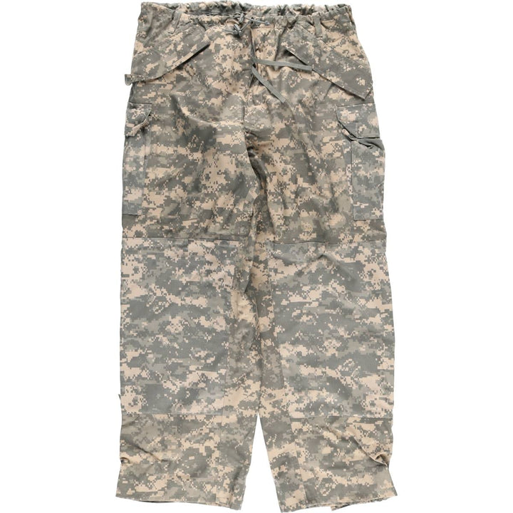 Camouflage ACU Digital Camo Military Cargo Pants, Men's Size Medium unclear Khaki type sage green Vintage Second Hand