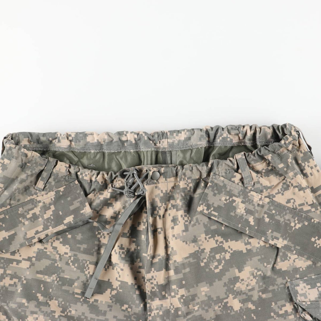 Camouflage ACU Digital Camo Military Cargo Pants, Men's Size Medium unclear Khaki type sage green Vintage Second Hand